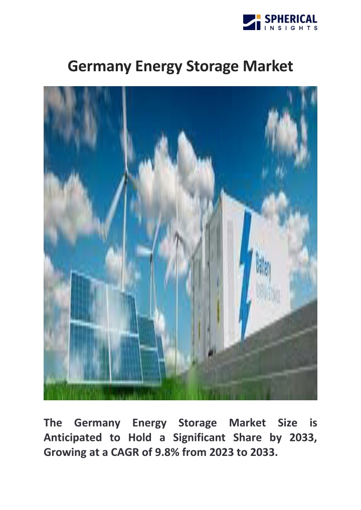 germany energy storage market n.w