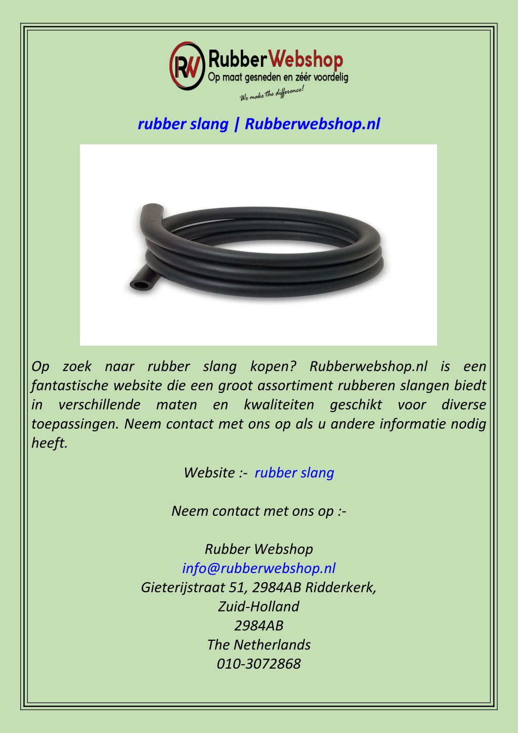 rubber slang rubberwebshop nl l.w