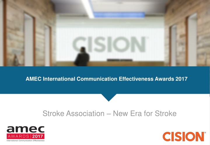 Stroke Association Campaign: Driving Change for Stroke Awareness