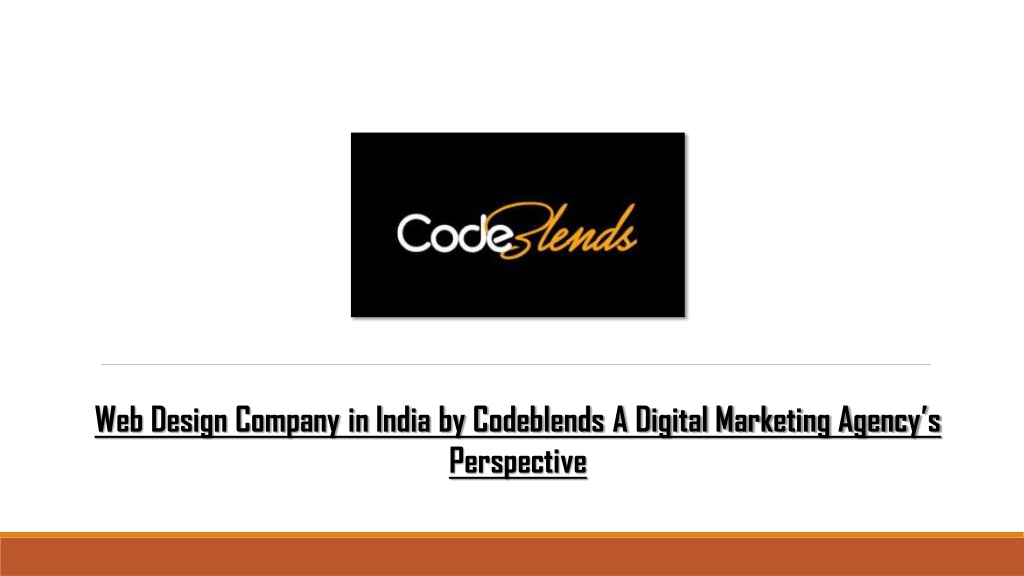 web design company in india by codeblends l.w