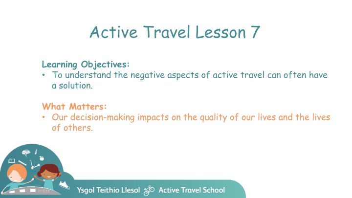 Negative Aspects of Active Travel and Solutions