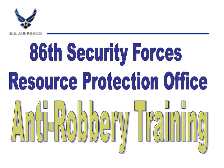 Essential Anti-Robbery Training Guidelines for Security Forces