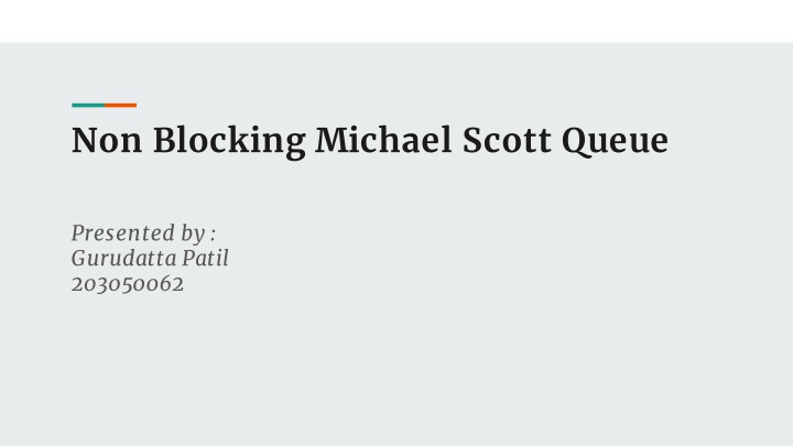 The Non-Blocking Michael Scott Queue