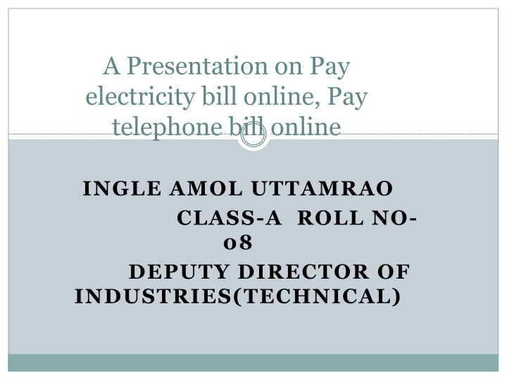 Online Payment Guide: Electricity and Telephone Bills