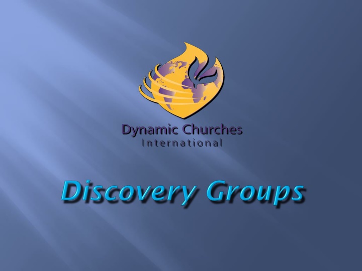 Leading a Discovery Group - Bible Study and Discussion Guide