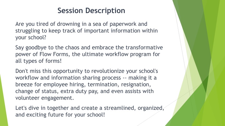 Revolutionize Your School's Workflow with Flow Forms!