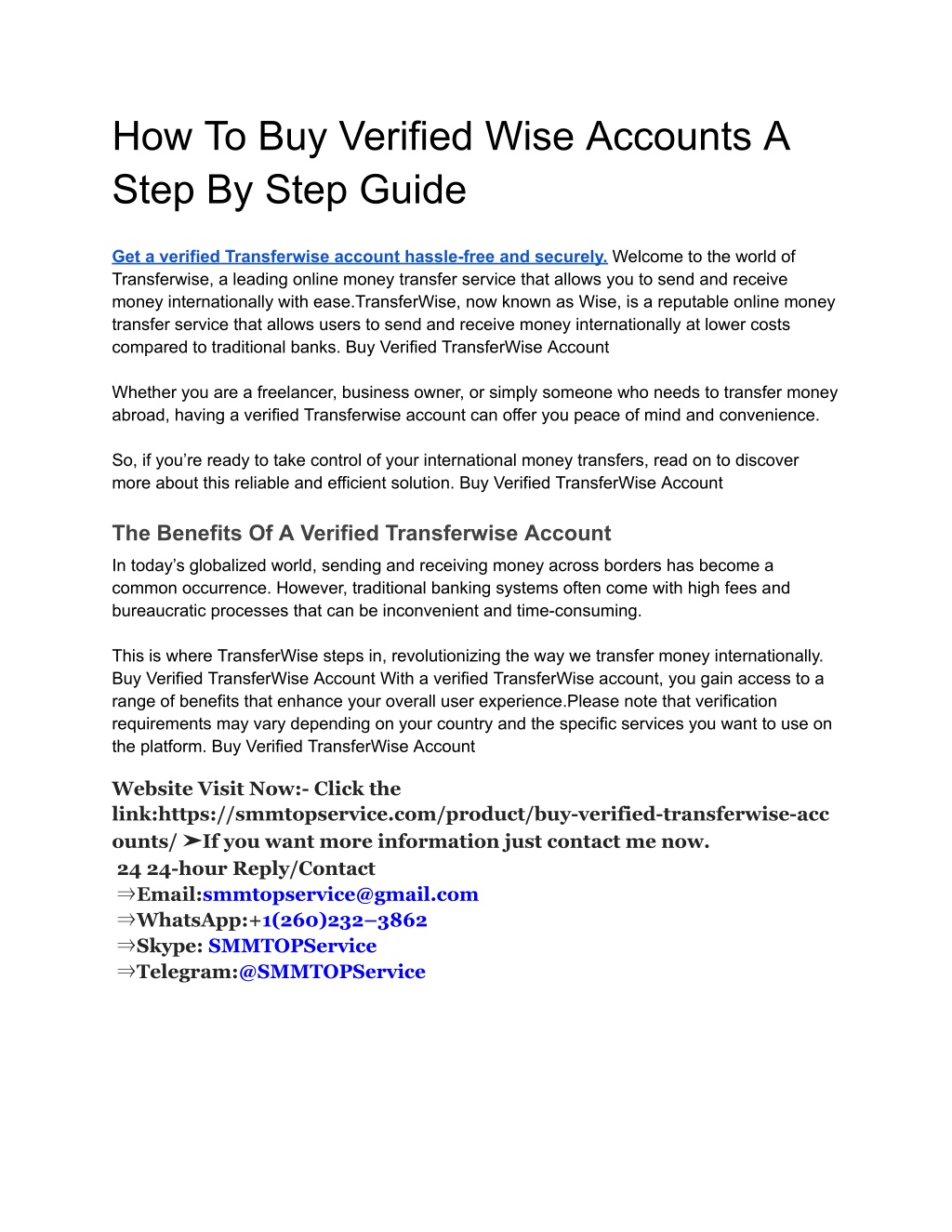 how to buy verified wise accounts a step by step l.w