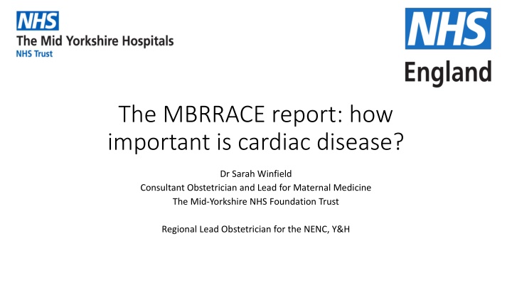 The Importance of Addressing Cardiovascular Disease in Maternal Health