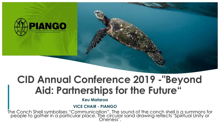 PIANGO Annual Conference 2019: Beyond Aid & Partnerships for the Future
