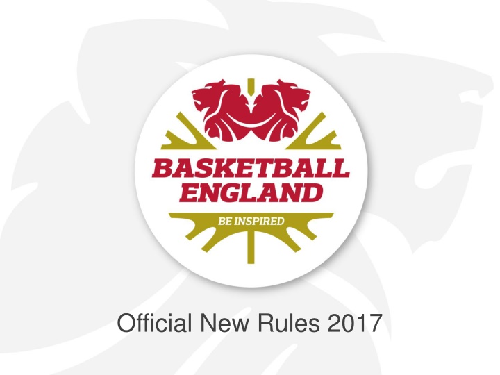 Official New Rules National Officiating Conference 2017 Details