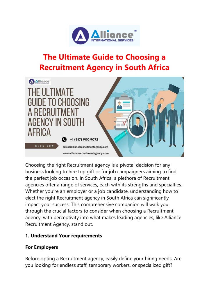the ultimate guide to choosing a recruitment n.w