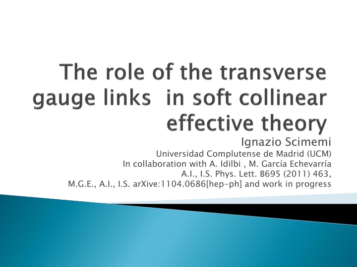 SCET: Effective Theory of QCD