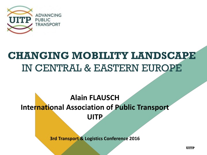 Evolution of Mobility Landscape in Central & Eastern Europe
