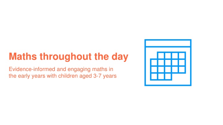 Engaging Maths Practices for Early Years