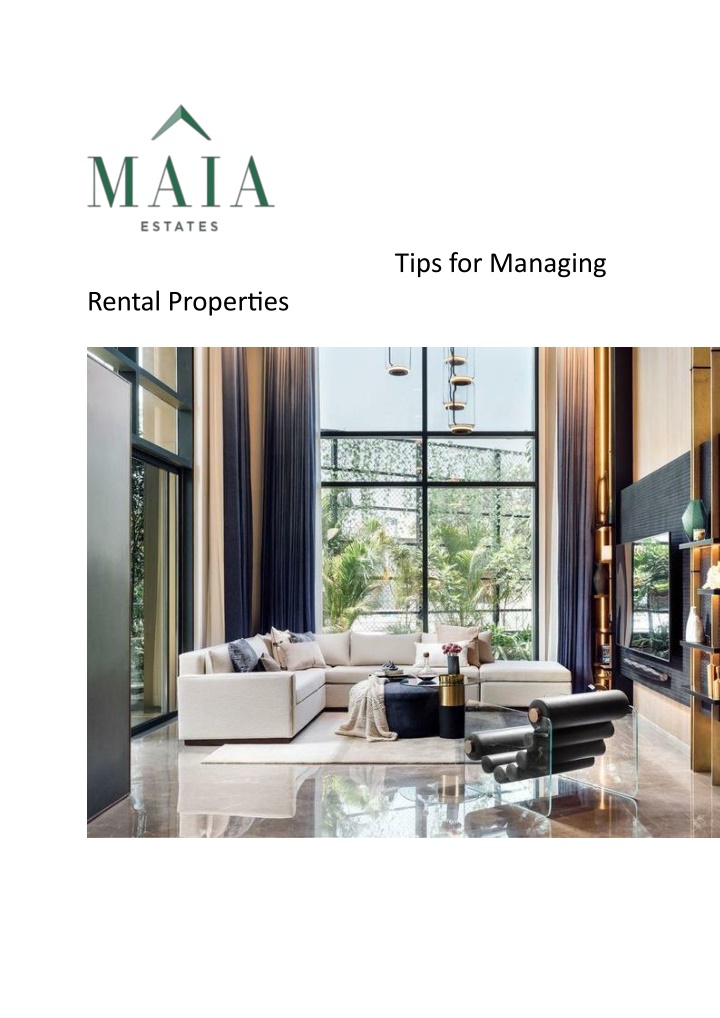 tips for managing rental properties n.w