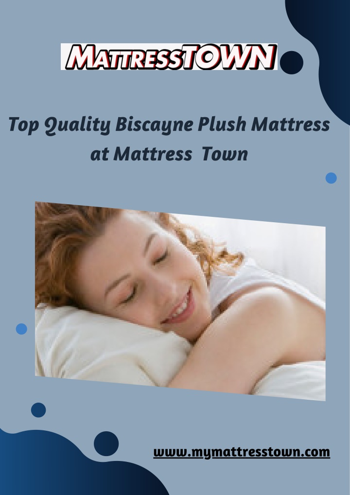 top quality biscayne plush mattress at mattress n.w