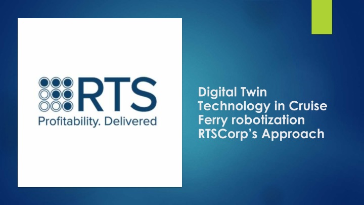 digital twin technology in cruise ferry n.w