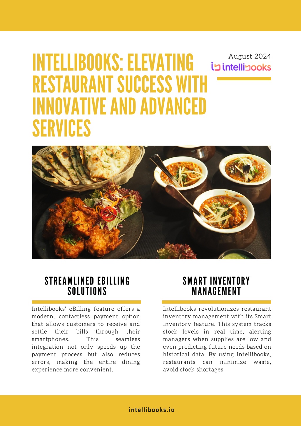 intellibooks elevating restaurant success with l.w