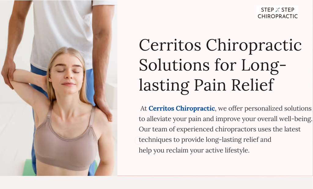 cerritos chiropractic solutions for long lasting l.w