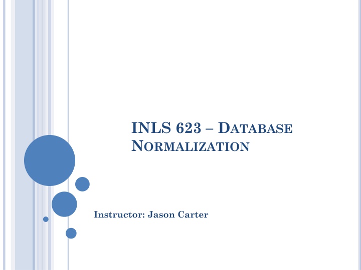 Database Normalization: Understanding Sets and Normal Forms