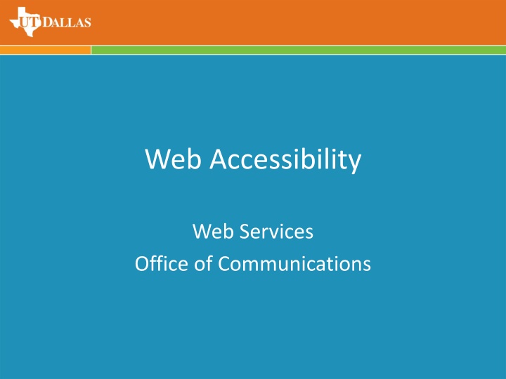Web Accessibility and Its Importance