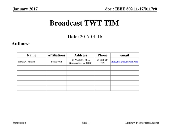 Enhancing 802.11 Scheduling with Broadcast TWT and TIM Mechanisms