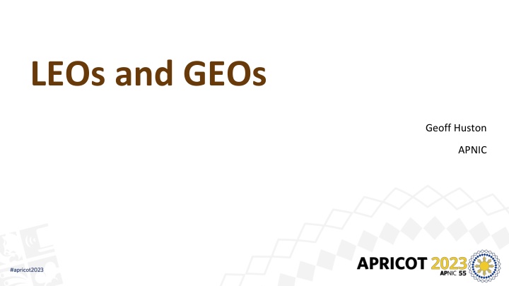 Orbital Altitudes and Satellite Services