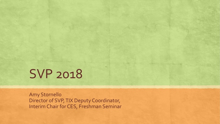 Insights from SVP 2018: Communication Trends, Student Impressions, and Generational Perspectives
