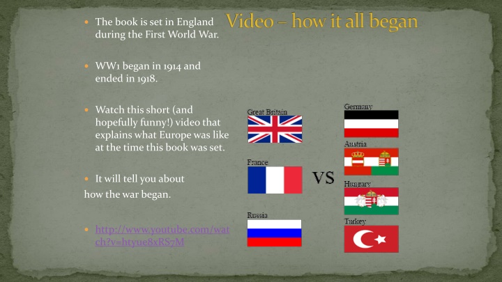 The Horrors of War Through Literature
