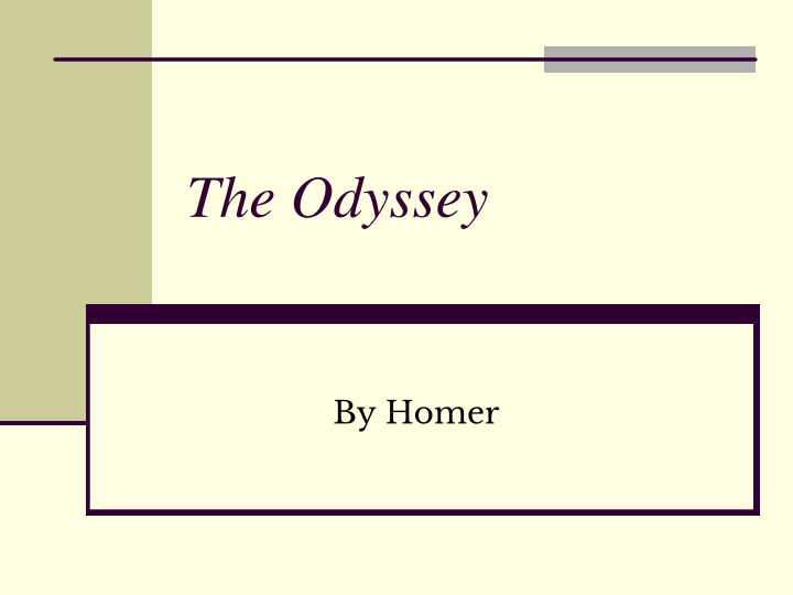 Insights into Homer's Epic Tale: The Odyssey and the Trojan War