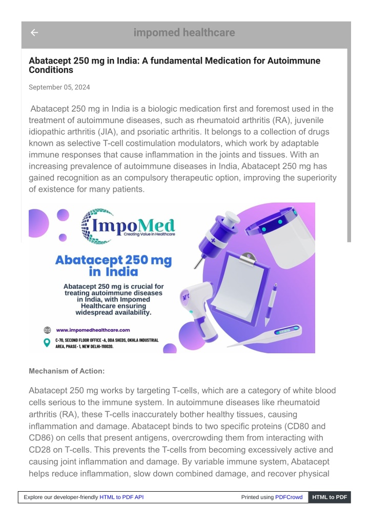 impomed healthcare n.w