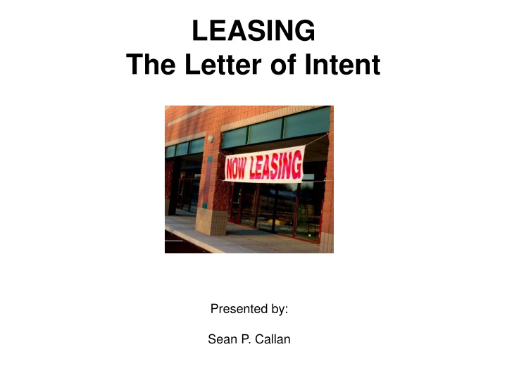 Essential Insights on Commercial Leasing Agreements