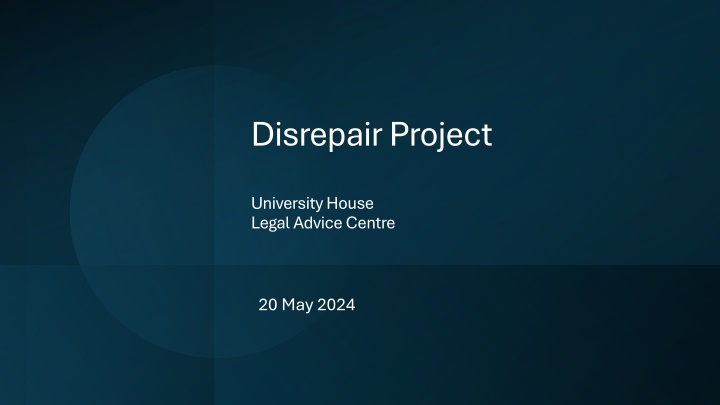 Disrepair: Legal Guidance for Tenants and Landlords
