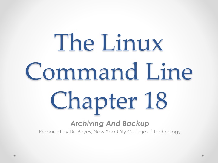Introduction to Archiving and Backup Tools in Linux