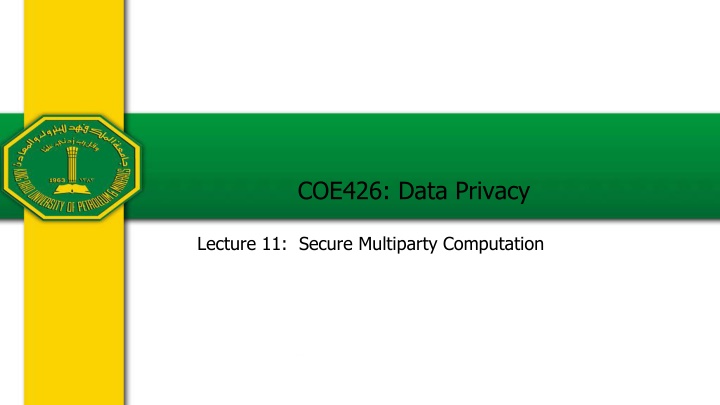 Secure Multiparty Computation: Enhancing Privacy in Data Sharing