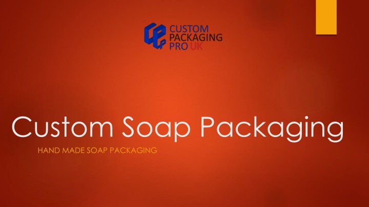 Custom Soap Packaging