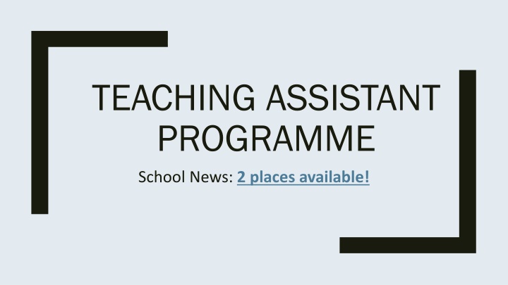 Exciting Opportunities to Become a Teaching Assistant Abroad!