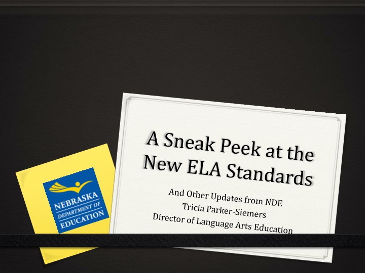 Nebraska Education Standards Implementation Timeline