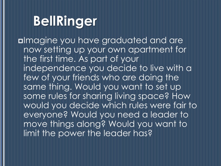 Setting Up Rules for Sharing Living Space With Friends