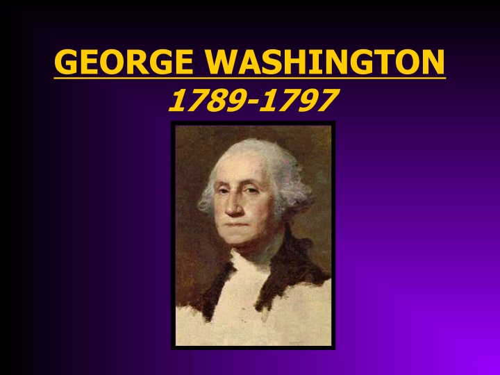 George Washington's Presidency: Establishing Governmental Precedents