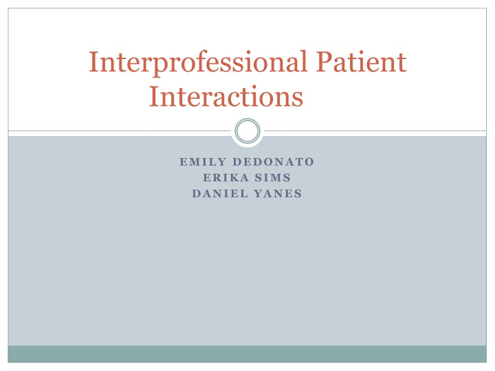 Contrasting Healthcare Provider Interviewing Techniques Across Fields