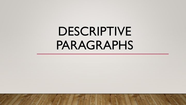 Mastering Descriptive Writing: Creating Vivid Images with Words