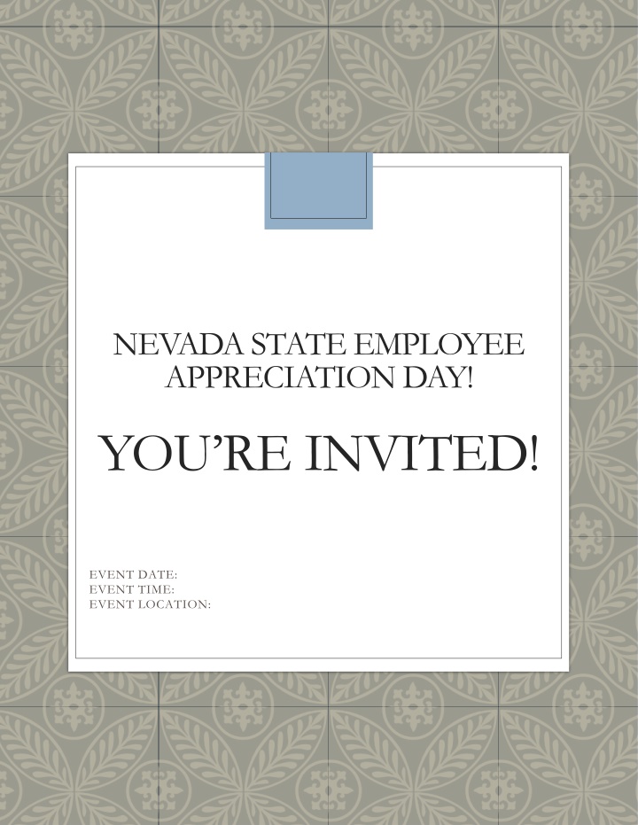 Nevada State Employee Appreciation Day Event - May 8, 2024