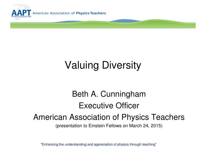 Enhancing Understanding and Appreciation of Physics Through Teaching