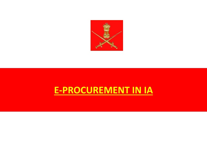 Enhancing Public Procurement Process through E-Procurement in India
