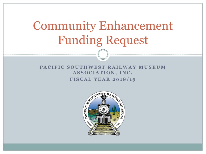 Enhancing Outreach for PSRMA: Community Funding Request