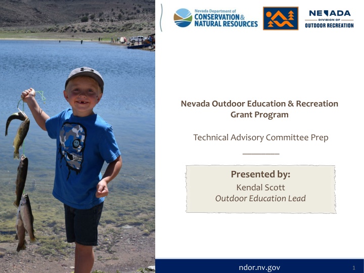 Nevada Outdoor Education & Recreation Grant Program Overview