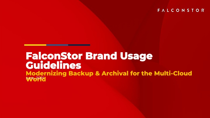 Modernizing Backup and Archival for the Multi-Cloud World by FalconStor