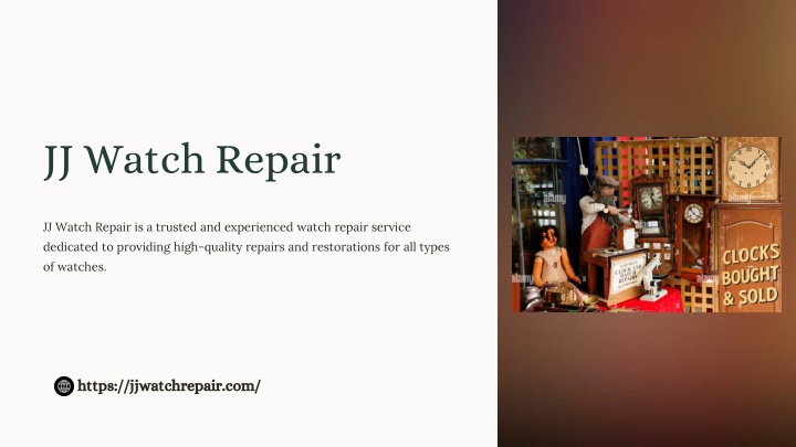jj watch repair n.w