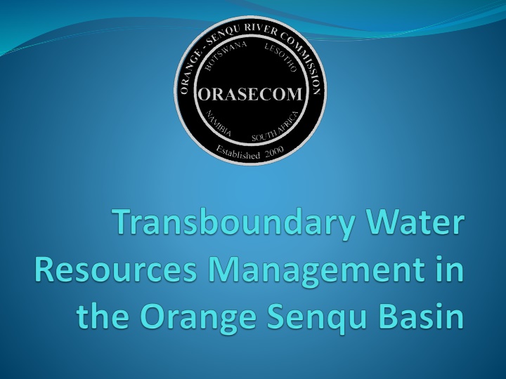 The Global Water Crisis and Transboundary Issues in Southern Africa